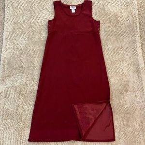 Mary McFadden Vintage maxi sheath dress SzM
